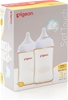 PIGEON SofTouch III Baby Bottle for 3+ Months Babies, 240ml, Twin Pack. BPA