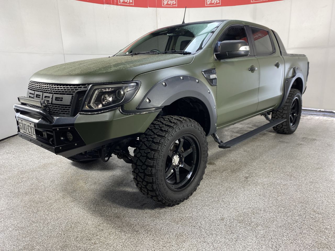 2012 Ford Ranger XLT 4X2 Hi-Rider PX Turbo Diesel Automatic Dual Cab ...