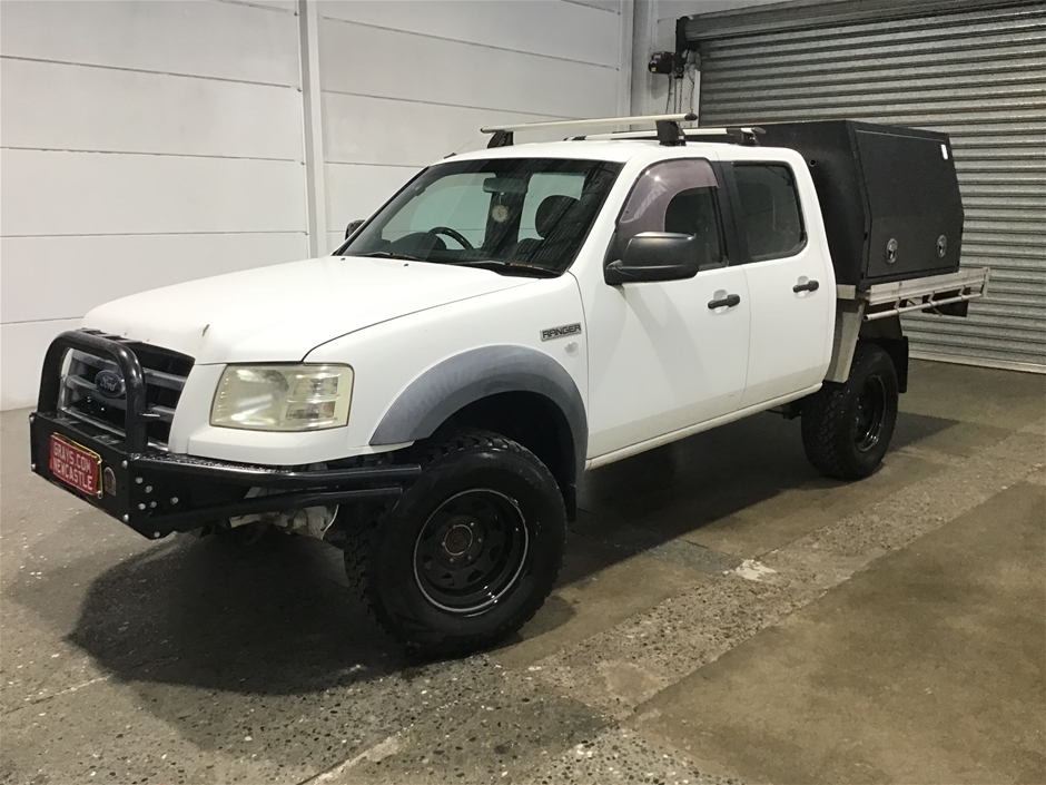 2007 Ford Ranger XL 4x4 Crew Cab PJ Turbo Diesel Manual Crew Cab ...