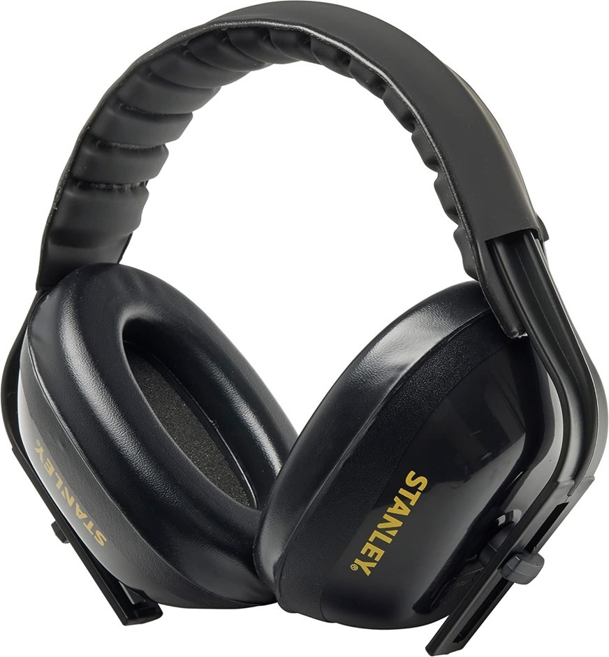 STANLEY Passive Muff Ear Defender - Ear Muffs for Noise Reduction and Heari