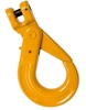 Clevis Self Locking Safety Hook, Suits 13mm Chain WLL 5300kg, Grade 80.