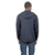 SIGNATURE Men's Hooded Fleece Jacket, Size 2XL, Navy. Buyers Note - Discou