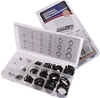 2 x 300pc External Snap Ring Assortments, Sizes; See Image