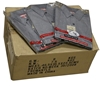4 x WORKSENSE Premium Denim Chambray Shirts, Size 5XL, Long Sleeve, Grey.