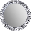 EVERLY HART COLLECTION  Round Jeweled Mirror, 24".