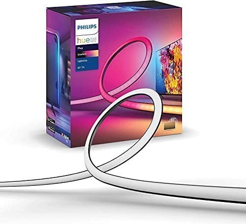PHILIPS Hue Gradient Lighty Strip, Compatible w/ Alexa.