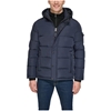 CALVIN KLEIN Men's Puffer Jacket, Size S, Navy.  Buyers Note - Discount Fre