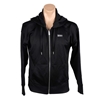 DKNY SPORT Women's Zip Hoodie, Size L, 65% Polyester / 35% Cotton, Black (B