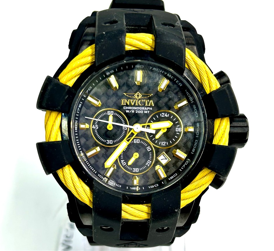 Invicta Bolt Sport Chronograph Men S Dive Watch Model 23871