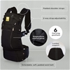 LILLEBABY Complete All Seasons Baby Carrier, Black
