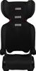 INFASECURE Versatile Folding Booster Car Seat for 4 to 8 Years. Colour: Bla