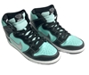 Nike Dunk High Top Diamond Tiffany Blue Sneakers, size men`s EUR 44