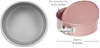 ASSORTED PAN BUNDLE: 1 x PME 8-Inch Round Aluminium Cake Pan, 4-Inch Deep &
