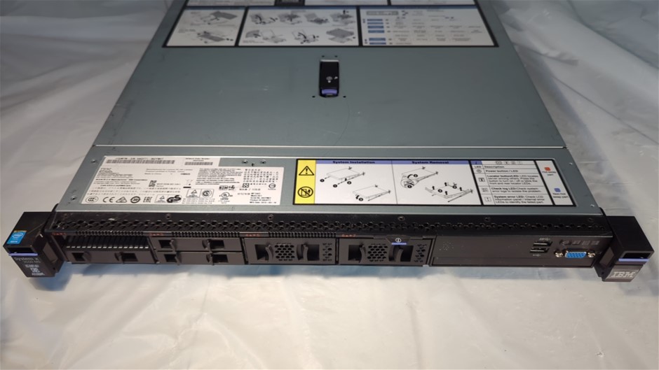 IBM System x3550 M5 1U Server Auction (0007-2559644) | Grays Australia
