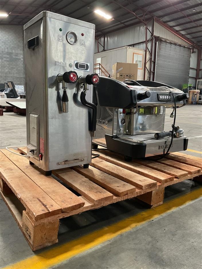 Coffee Machine & Steam Frother Auction (0015-7054241) | Grays Australia