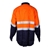 5 x WORKSENSE Fire Retardant Cotton Drill Shirt, Size XL, Orange/Navy. With