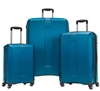 SAMSONITE 3pc Carbon Elite Expandable Hardside Luggage Set, Lagoon Blue. NB