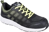 PORTWEST S1P Tove Trainer Shoes, US 11.5, Black/Green.
  Buyers Note