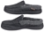 DEARFOAMS Men's Slipper, Size L (11-12), Charcoal, 985420. NB: some stains