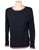 TOMMY HILFIGER Women's Scoop Neck Sweater, Size XS, 100% Cotton, 411 Sky Ca