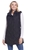 WEATHERPROOF Women's Diamond Quilted Longline Hooded Vest, Size M, 100% Pol