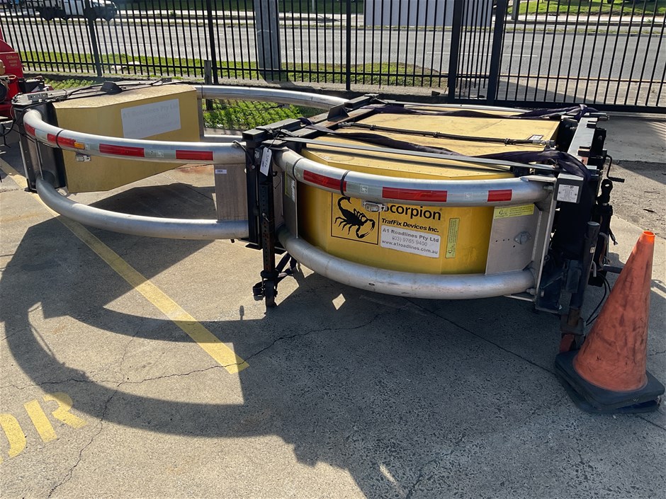 No Reserve: Scorpion Truck Mounted Attenuator