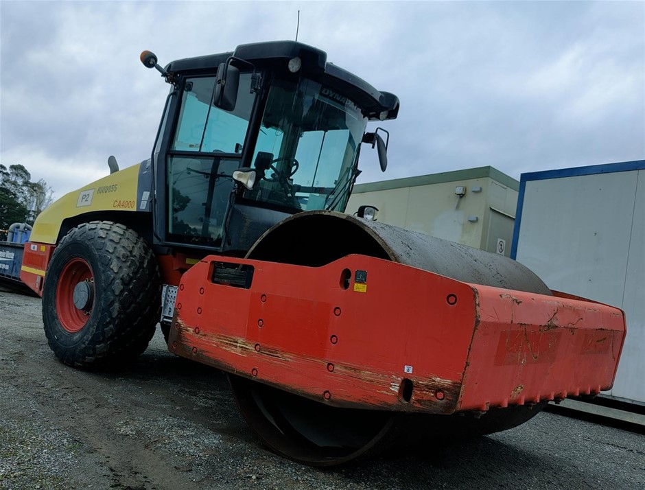 2014 Dynapac CA4000D Roller - Smooth Single Drum - 13.0t Auction (0003 ...