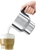 BREVILLE the Milk Cafe Frother, Colour: Silver, Easy Clean, Dishwasher Safe