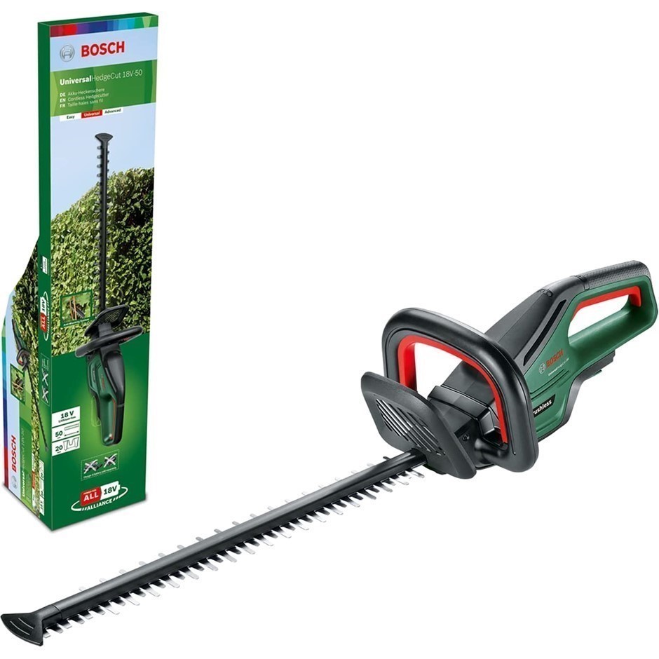 BOSCH UniversalHedgeCut 18V-55 18V Cordless Brushless Hedge Trimmer, 550mm,