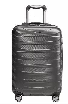 Ricardo Beverly Hills Half Dome Carry-On Luggage case , Grey, H 55.88 x W 3