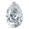 0.43 White Pear Shape Fancy Diamond