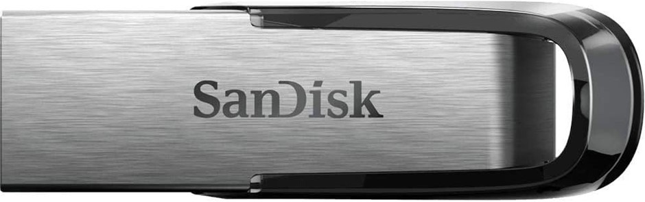 SANDISK 32GB Ultra Flair USB 3.0 Flash Drive - SDCZ73-032G-G46, Black, Silv