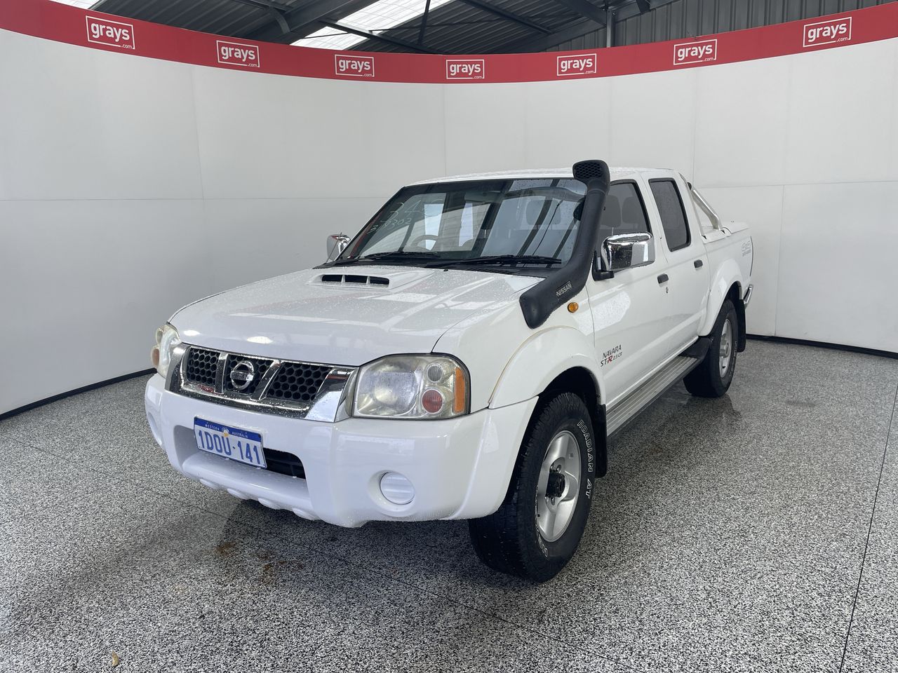 2008 Nissan Navara 4X4 ST-R D22 Turbo Diesel Manual Dual Cab