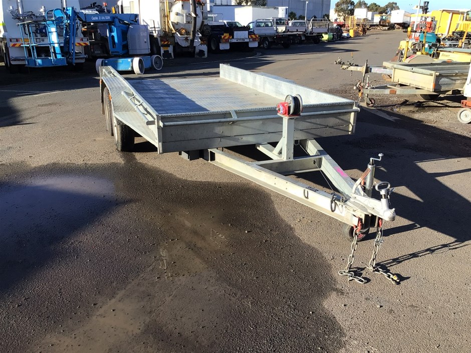 2022 ATA Trailers Machinery Trailer Tandem Plant Trailer Auction (0065 ...