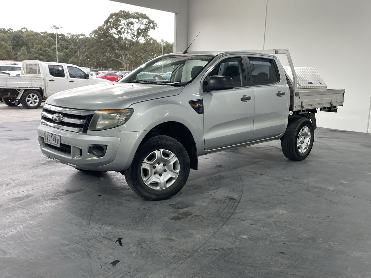 Ford Ranger XL 4X2 Hi-Rider PX Turbo Diesel Automatic Dual Cab Auction ...