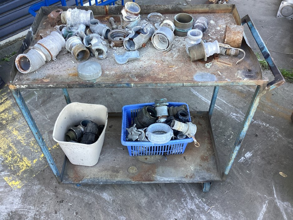 Mobile Bench with Contents
