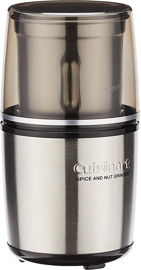CUISINART Grinder Nut and Spice Grinde, Model SG-10A, Stainless Steel, N.B