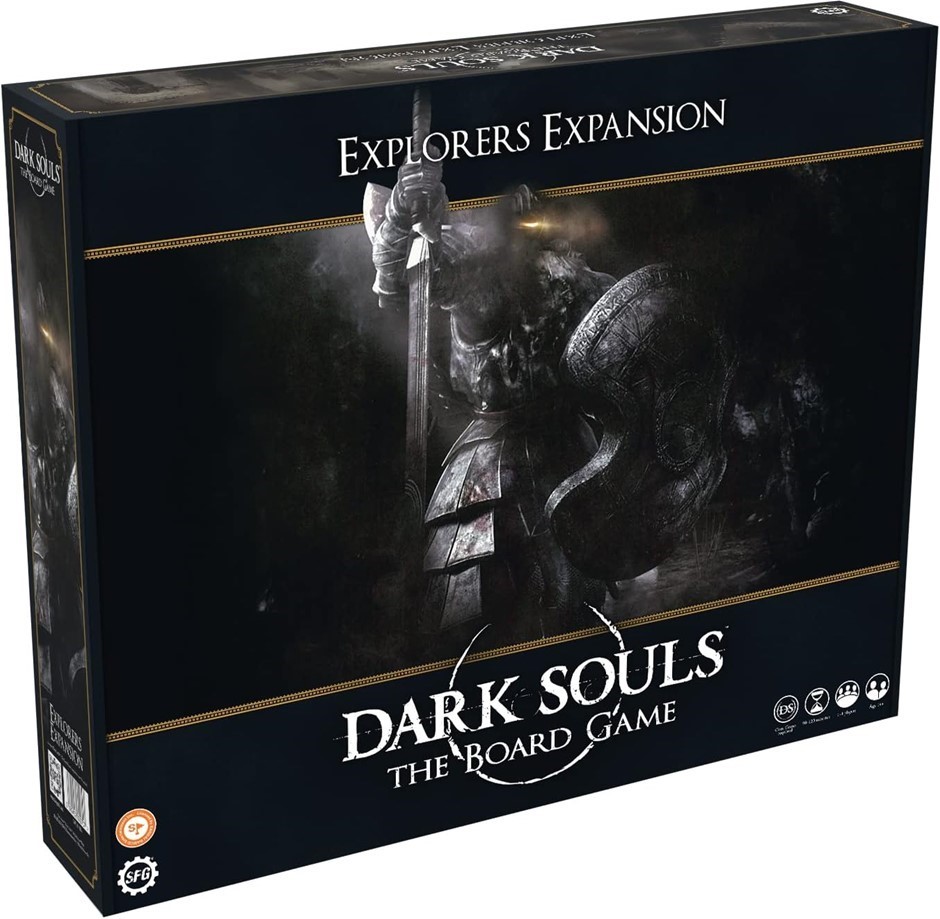 STEAMFORGED GAMES Dark Souls Explorers Expansion Board Game Model No.: SFDS