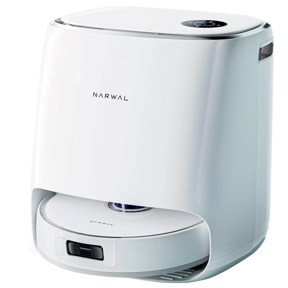 NARWAL Freo X Ultra Self Cleaning Vacuuming And Moping Robot, White. NB: We