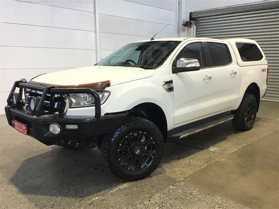 2016 Ford Ranger XLT 4X4 PX II Turbo Diesel Manual Dual Cab