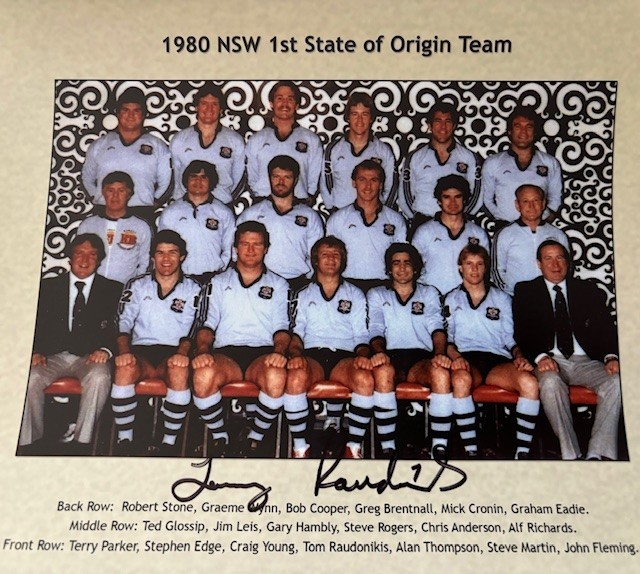 Tom Raudonikis signed 1980 NSW State of Origin photo Auction (0005 ...