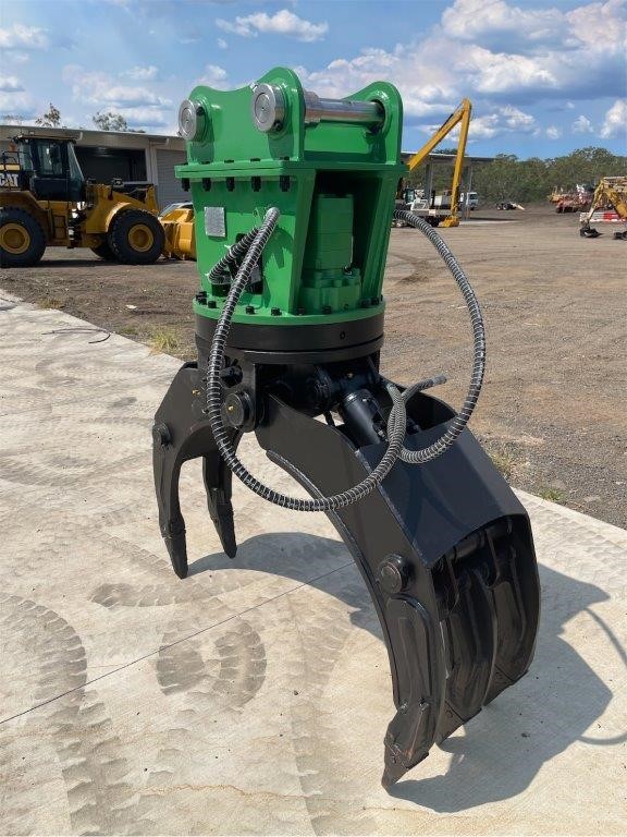 Hydraulic Rotating Grapple Attachment To Suit 12-16T Excavators (Unused)