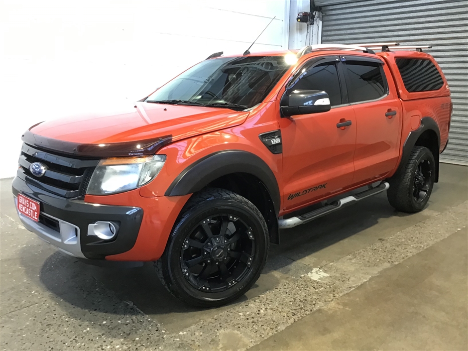 2012 Ford Ranger Wildtrak 4x4 PX Turbo Diesel Automatic Dual Cab ...