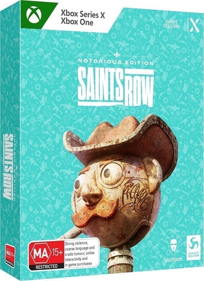SAINTS ROW Notorious Edition - Xbox One/Xbox Series X. Sealed.