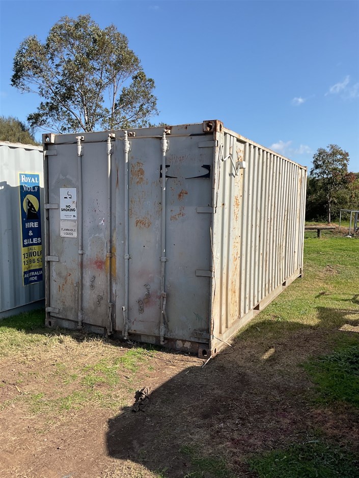 20ft Containers & Mechanical Workshop Equipment- Vic
