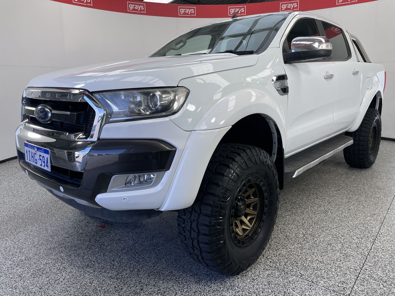 2018 Ford Ranger XLT 4X4 PX II Turbo Diesel Manual Dual Cab