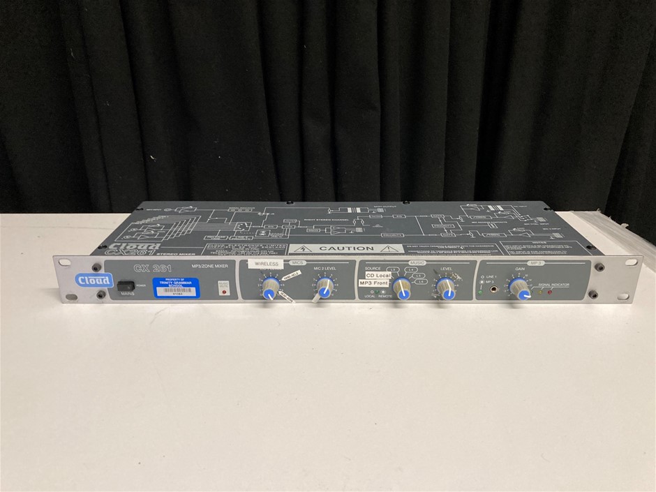 Cloud CX 261 - Single Zone Mixer Auction (0020-5057664) | Grays Australia