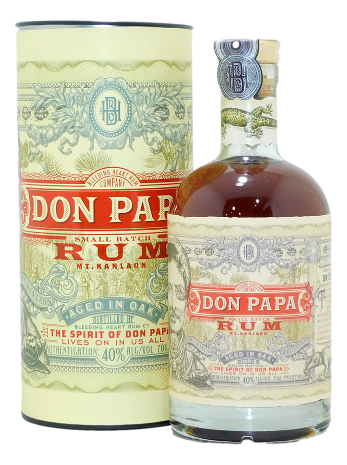 Don Papa Small Batch Rum (1x 700mL), Philippines Auction (0004-10730604 ...