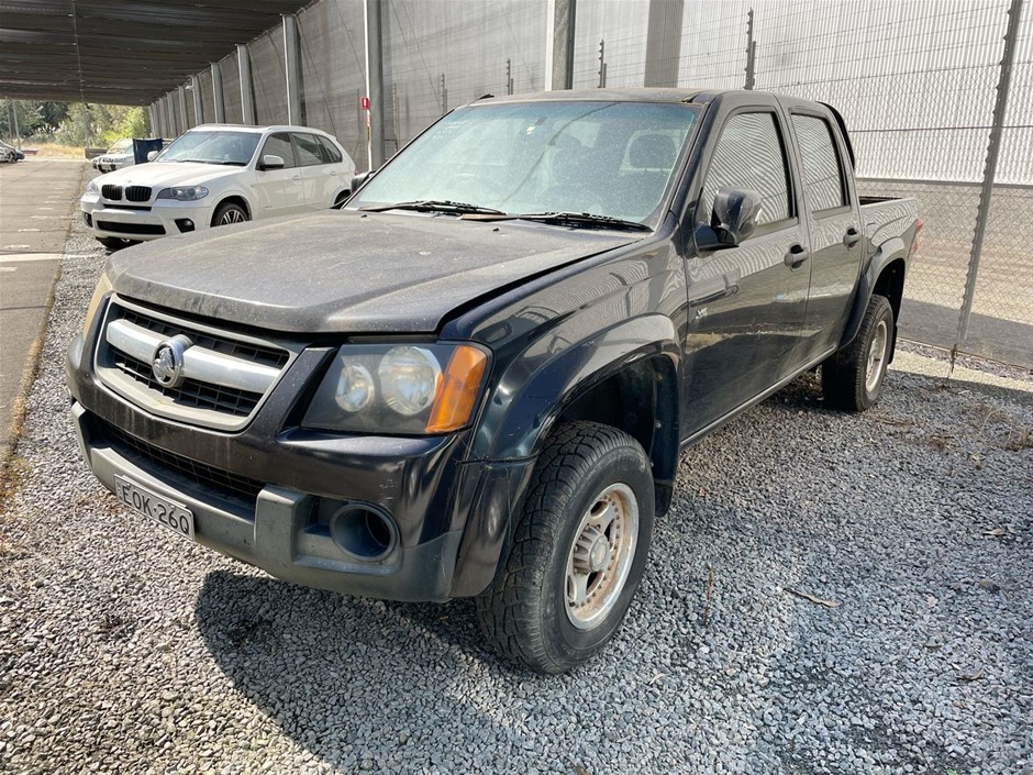 2008 Holden Colorado 4X2 LX 3.6 V6 RC Automatic Dual Cab