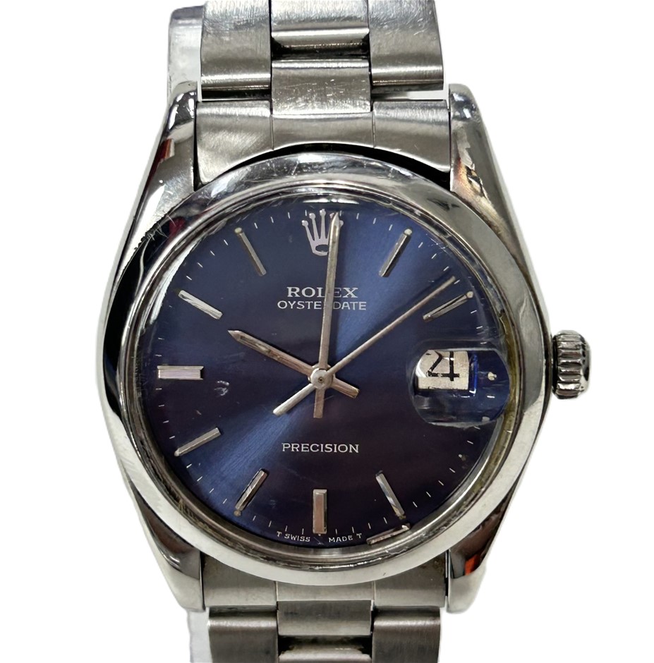 ROLEX Oysterdate 34mm Watch, model 6694